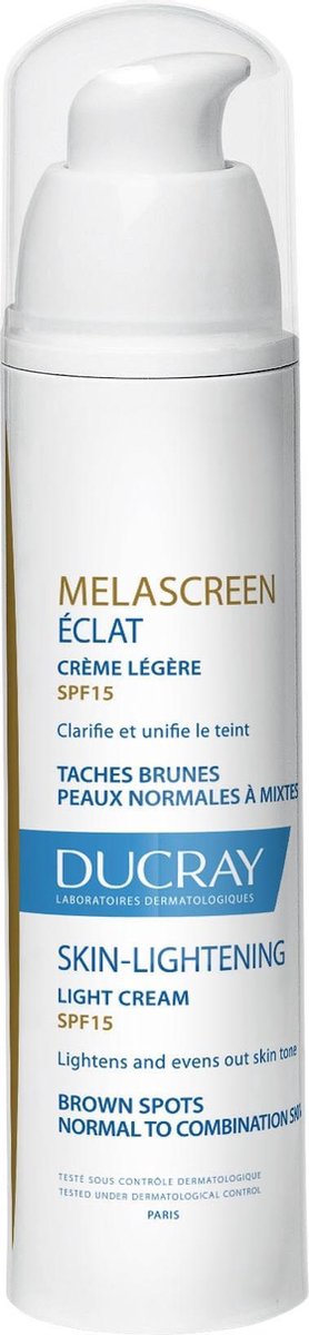 Ducray Dagcrème Melascreen Eclat Crème Légère SPF15