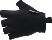 Santini Fietshandschoenen zomer Zwart Heren - Brisk Micromesh Riding Gloves Black - S