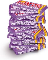 Tony's Chocolonely Chocolade Reep Melk Kaneelbiscuit - 15 x 180 gram