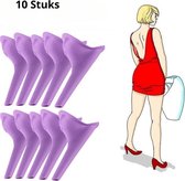 Hygiënische herbruikbare siliconen plastuit voor vrouwen - 10 stuks