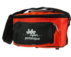 JDC Petanque Reporter boules tas Rood-Zwart