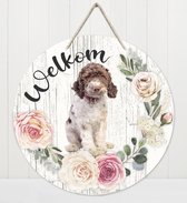 Welkom - Lagotto Romagnolo | Muurdecoratie - Bordje Hond