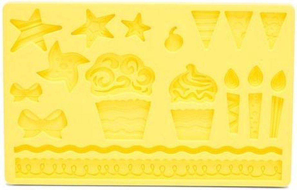 Patisse Siliconen fondant vorm 20x12 cm