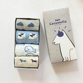 Giftbox Sneakersokken dames | Enkelsokken set Seaside