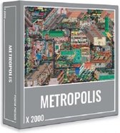 Puzzel Metropolis van 2000 stukjes, 98 cm x 68,6 cm