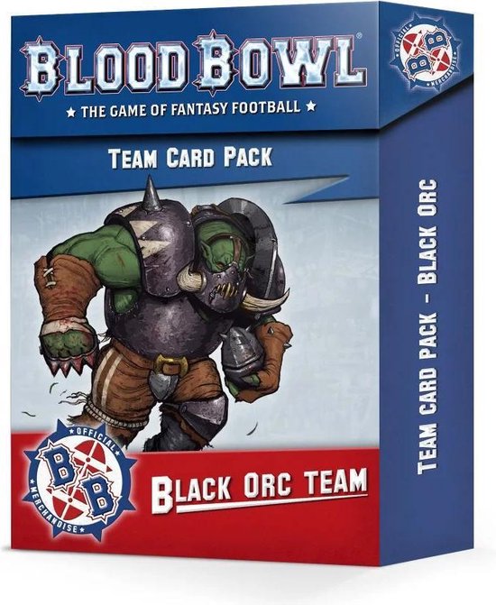 Afbeelding van het spel BLOOD BOWL: BLACK ORC TEAM CARD PACK