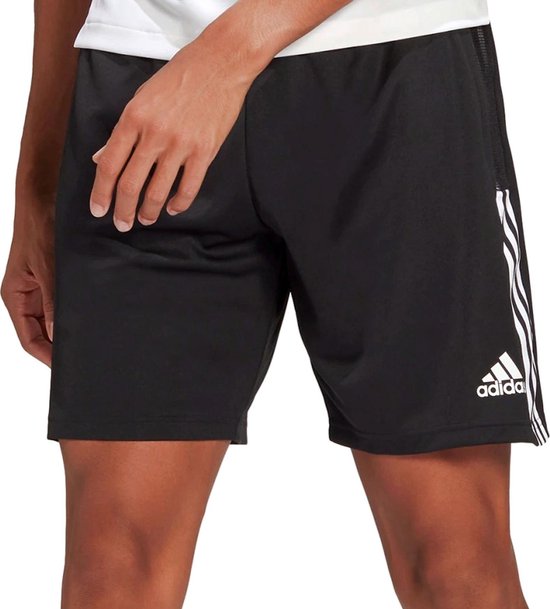 adidas Tiro 21 Sportbroek - Maat S  - Mannen - zwart/wit