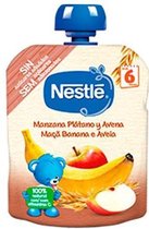 Nestle 2x Nestlé Sachet Naturnes Apple Banana Oatmeal 6 Months 90g