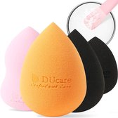Dermarolling 4+1 Make-up Beauty Blender Sponges & Soap Brush Cleaner MZD06-4