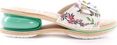 Slippers dames – luchtondersteunend – Bloem – Maat 39