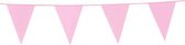 Vlaggenlijn Licht Roze, 10 meter, Buiten Kwaliteit, Verjaardag, Themafeest, Geboorte Meisje, Communie