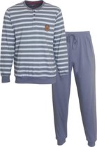 Paul Hopkins Heren Pyjama Grijs PHPYH1006B - Maten: 3XL