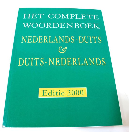 Het complete woordenboek Nederlands-Duits, Duits-Nederlands