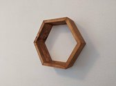 [Wood Shapes] [Handgemaakte Zeshoek/Hexagon] [Wandplank]