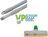 Schrobber met telescoop steel / luiwagen tampico met telescoopsteel uitschuifbaar Anker Borstel Schrobber met telescoop steel / luiwagen tampico met telescoopsteel uitschuifbaar Anker Borstel