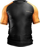 Ground Force Camo Rashguard Orange