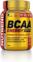 Nutrend - BCAA Energy Mega Strong Powder (Raspberry - 500 gram) - Aminozuren