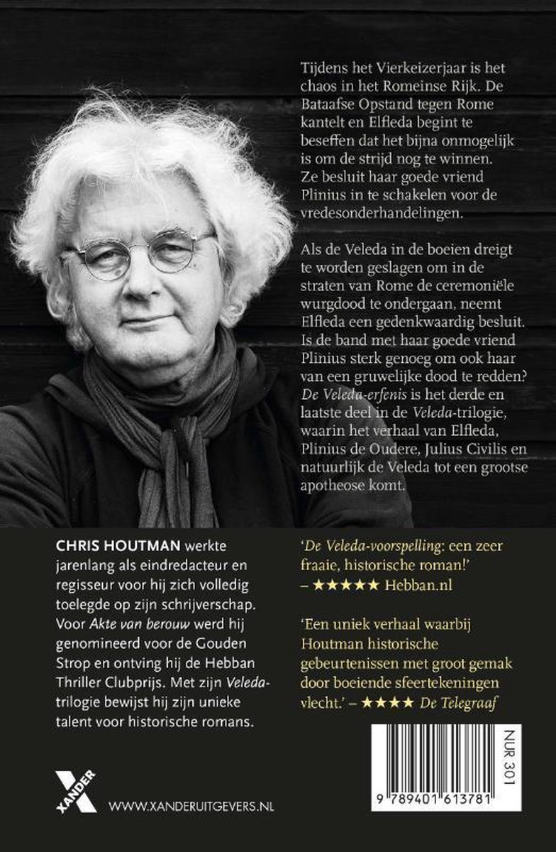 De Veleda-erfenis - back cover