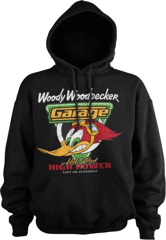 Woody Woodpecker Hoodie/trui Garage Zwart