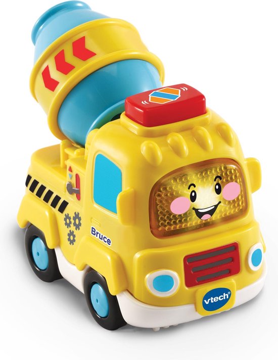 VTechToet Toet Auto's Bruce Betonwagen - Educatief Babyspeelgoed - 1 tot 5 Jaar