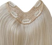 V-part haarstuk 50 gram kleur 1001 Platina blond