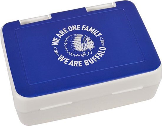 KAA Gent lunchbox We are Buffalo blauw wit bol