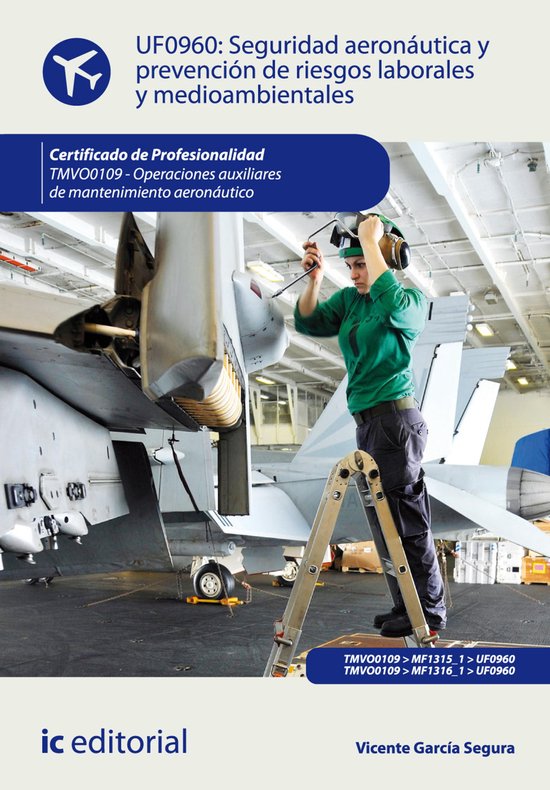 Seguridad aeronáutica y prevención de riesgos laborales y  ... - cover