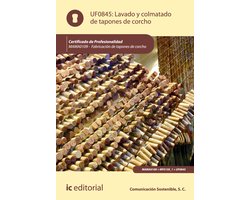 Lavado y colmatado de tapones de corcho. MAMA0109
