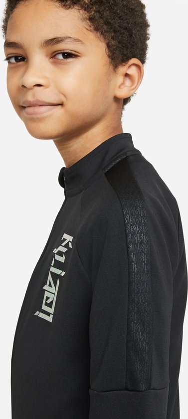 Nike T-shirt d'Entraînement Dri-FIT Mbappé Personal Edition - Noir/Bleu  Enfant