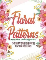 Floral Patterns Valentine Coloring Book