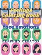 Feelings Coloring Book Face Emotions Drawing Creator