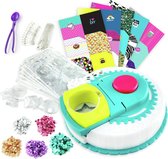 Chad Valley Be U Sparkle Badge Maker - glitter buttons batches maken