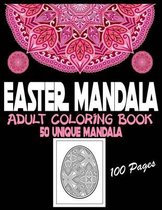 Easter Mandala Adult Coloring Book