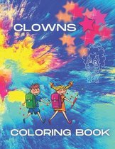 Clowns Coloring Book