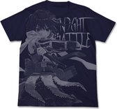 Kantai Collection Sendai Kai-II All Print T-Shirt Navy (S)