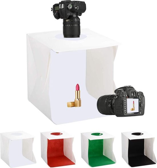 Opvouwbare Mini Fotostudio 40 cm Pora Lightbox Fotografie