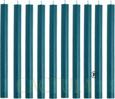 Cactula petrol blue lange dinerkaarsen 30 cm diameter 2,1 | 10 stuks