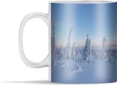 Mok - Besneeuwd landschap in Finland - 350 ml - Beker