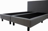 Boxspring Basic  2-persoons 160x200 cm Grijs stof