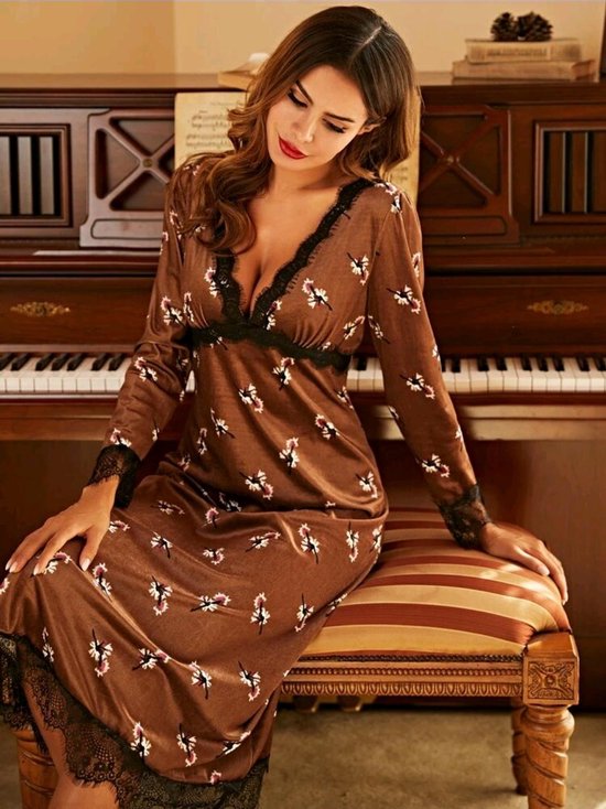Franse romantische nachtjurk katoenen en linnen nachthemd Kleding Meisjeskleding Pyjamas & Badjassen Jurken Katoenen nachthemd met de hand geborduurd vanavond jurk mouwloze pyjama 
