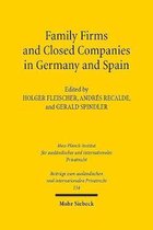 Family Firms and Closed Companies in Germany and Spain