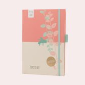 PEPA LANI®, NOTITIEBOEK A5, BEE, "TIME TO BEE", HARDCOVER, GELINIEERD / GESTIPPELD