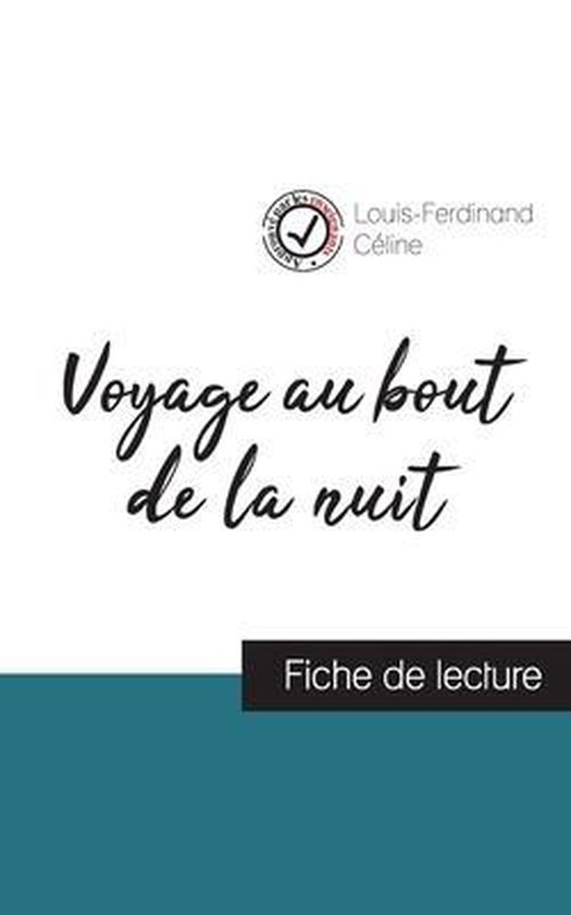 Voyage au bout de la nuit de Louis-Ferdinand Céline (fiche  ... - cover