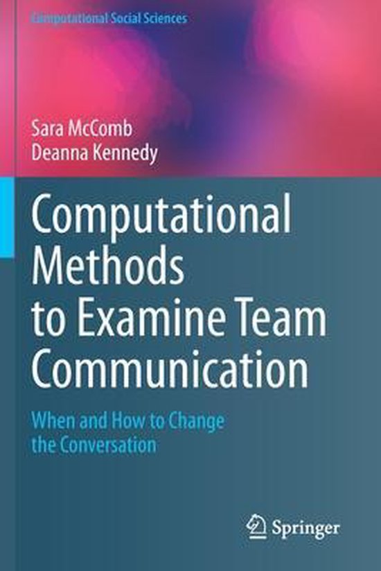 Computational Methods to Examine Team Communication - cover