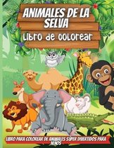 Animales De La Selva-Libro De Colorear