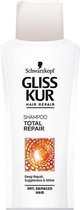 Gliss Kur Shampoo - Total Repair - 6 x 250ml - Voordeelverpakking