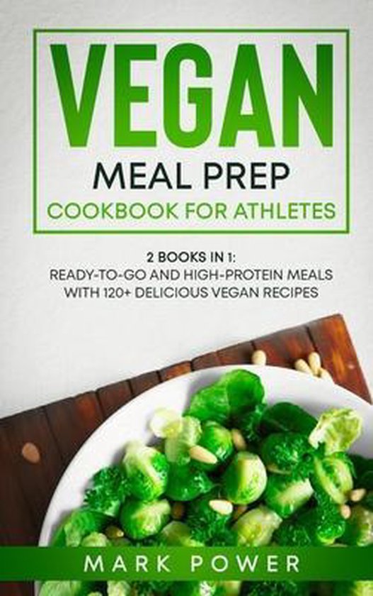 Vegan Meal Prep Cookbook for Athletes - cover