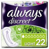 Always - Discreet Light Voor Urineverlies - 22 stuks