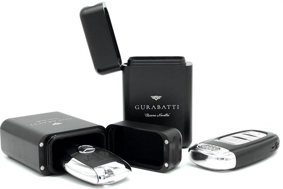 Gurabatti® - RFID Autosleutel Anti Diefstal Beschermhoes - Zwart