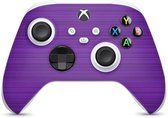 XBOX Controller Series X/S Skin Brushed Paars Sticker